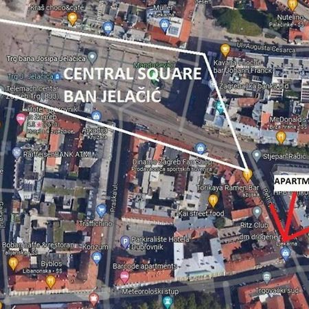 Zagreb Bunker At Main Square Apartment Luaran gambar